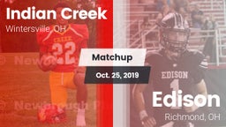 Matchup: Indian Creek vs. Edison  2019