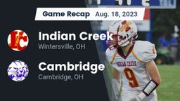 Recap: Indian Creek  vs. Cambridge  2023