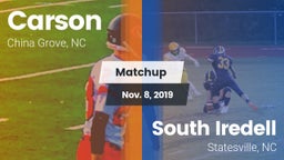 Matchup: Carson vs. South Iredell  2019
