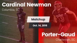 Matchup: Cardinal Newman vs. Porter-Gaud  2016