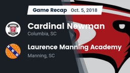 Recap: Cardinal Newman  vs. Laurence Manning Academy  2018