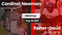 Matchup: Cardinal Newman vs. Porter-Gaud  2019