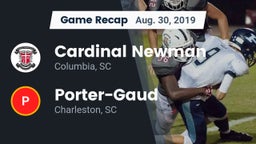 Recap: Cardinal Newman  vs. Porter-Gaud  2019