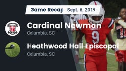 Recap: Cardinal Newman  vs. Heathwood Hall Episcopal  2019