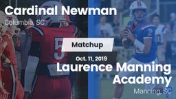Matchup: Cardinal Newman vs. Laurence Manning Academy  2019