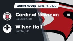Recap: Cardinal Newman  vs. Wilson Hall  2020
