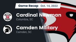 Recap: Cardinal Newman  vs. Camden Military  2022