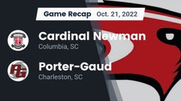 Recap: Cardinal Newman  vs. Porter-Gaud  2022
