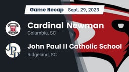 Recap: Cardinal Newman  vs. John Paul II Catholic School 2023