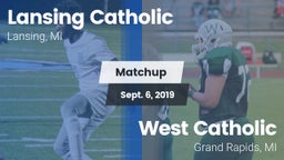 Matchup: Lansing Catholic vs. West Catholic  2019