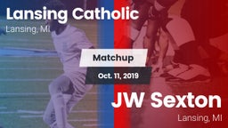 Matchup: Lansing Catholic vs. JW Sexton  2019