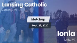 Matchup: Lansing Catholic vs. Ionia  2020