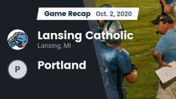 Recap: Lansing Catholic  vs. Portland 2020