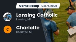 Recap: Lansing Catholic  vs. Charlotte  2020