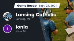 Recap: Lansing Catholic  vs. Ionia  2021