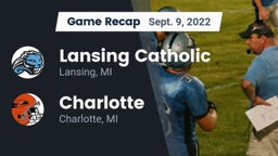 Recap: Lansing Catholic  vs. Charlotte  2022