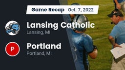 Recap: Lansing Catholic  vs. Portland  2022