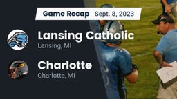 Recap: Lansing Catholic  vs. Charlotte  2023