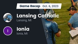 Recap: Lansing Catholic  vs. Ionia  2023