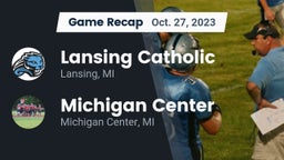 Recap: Lansing Catholic  vs. Michigan Center  2023