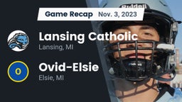 Recap: Lansing Catholic  vs. Ovid-Elsie  2023