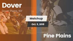 Matchup: Dover  vs. Pine Plains 2018