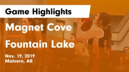 Magnet Cove  vs Fountain Lake  Game Highlights - Nov. 19, 2019