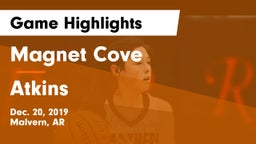 Magnet Cove  vs Atkins  Game Highlights - Dec. 20, 2019
