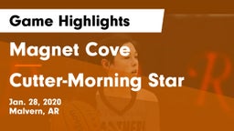 Magnet Cove  vs Cutter-Morning Star  Game Highlights - Jan. 28, 2020