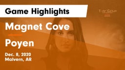 Magnet Cove  vs Poyen  Game Highlights - Dec. 8, 2020