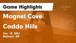 Magnet Cove  vs Caddo Hills Game Highlights - Jan. 19, 2021