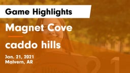 Magnet Cove  vs caddo hills Game Highlights - Jan. 21, 2021