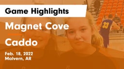 Magnet Cove  vs Caddo  Game Highlights - Feb. 18, 2022