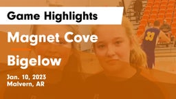 Magnet Cove  vs Bigelow  Game Highlights - Jan. 10, 2023