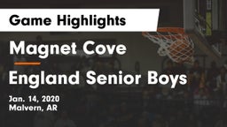 Magnet Cove  vs England Senior Boys Game Highlights - Jan. 14, 2020