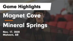 Magnet Cove  vs Mineral Springs  Game Highlights - Nov. 17, 2020