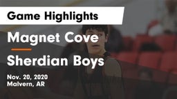 Magnet Cove  vs Sherdian Boys Game Highlights - Nov. 20, 2020