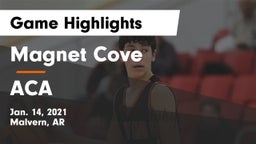 Magnet Cove  vs ACA Game Highlights - Jan. 14, 2021