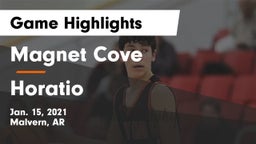 Magnet Cove  vs Horatio  Game Highlights - Jan. 15, 2021
