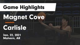 Magnet Cove  vs Carlisle  Game Highlights - Jan. 22, 2021