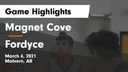 Magnet Cove  vs Fordyce  Game Highlights - March 6, 2021