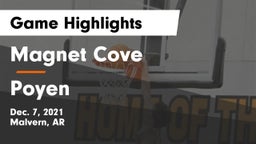 Magnet Cove  vs Poyen  Game Highlights - Dec. 7, 2021