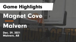 Magnet Cove  vs Malvern  Game Highlights - Dec. 29, 2021