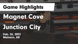 Magnet Cove  vs Junction City  Game Highlights - Feb. 26, 2022