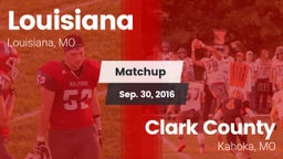 Matchup: Louisiana vs. Clark County  2016