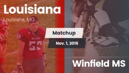 Matchup: Louisiana vs. Winfield MS 2016