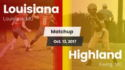 Matchup: Louisiana vs. Highland  2017