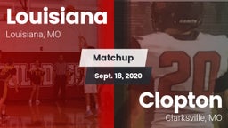Matchup: Louisiana vs. Clopton   2020