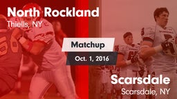 Matchup: North Rockland vs. Scarsdale  2016