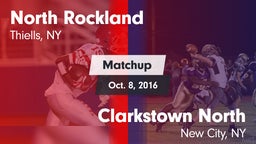 Matchup: North Rockland vs. Clarkstown North  2016